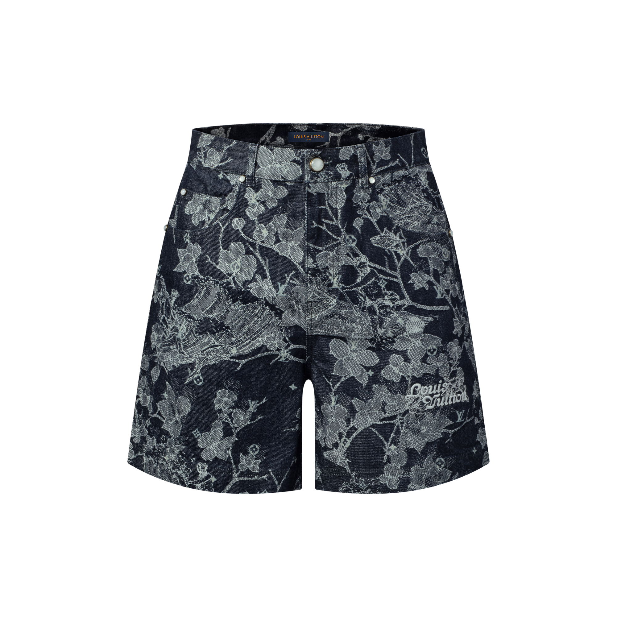 Jacquard Denim Shorts - Ready-to-Wear | LOUIS VUITTON